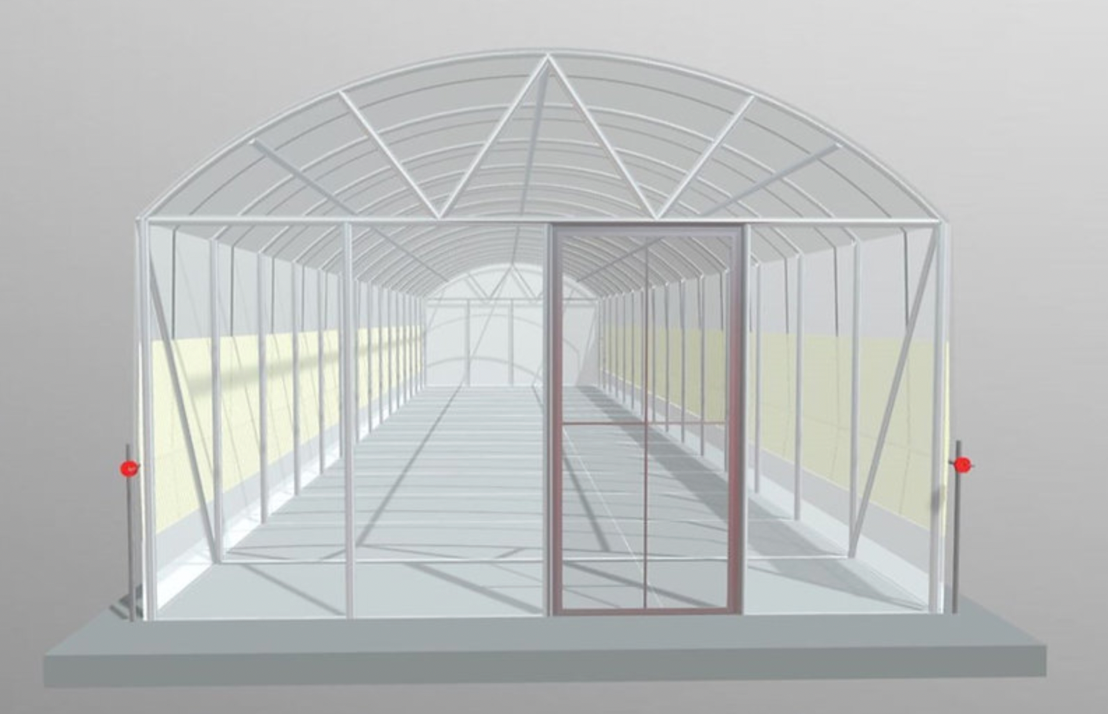 Polytunnel (4m x 20m length)