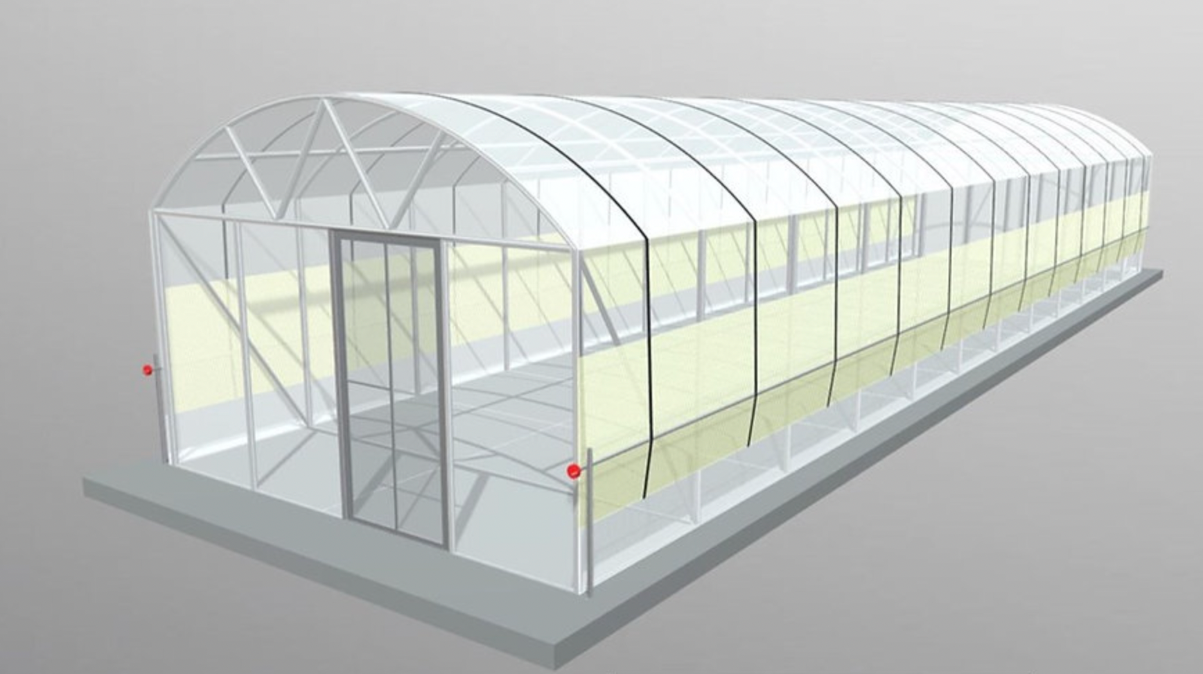 Polytunnel (4m x 20m length)