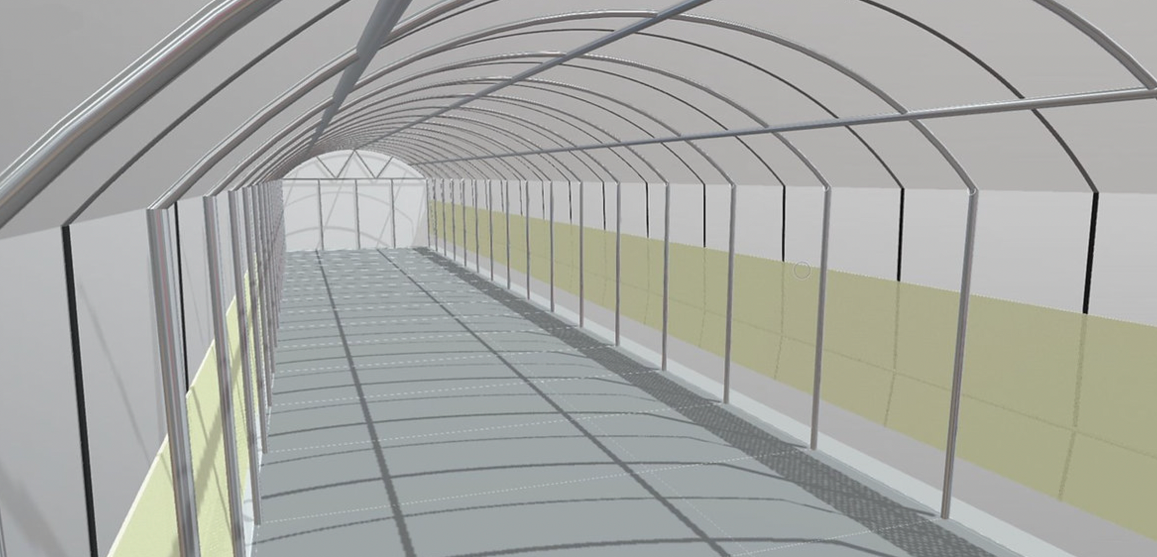 Polytunnel (4m x 24m length)