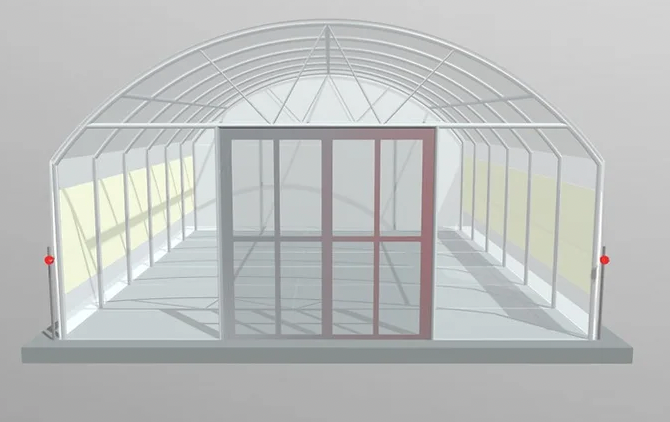 Polytunnel (5m x 8m length) - Wind Resistant