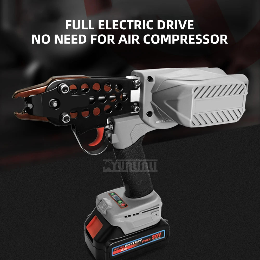 20V Cordless C-Ring Gun – Makita Battery Compatible, Includes 400 C-Rings (760 Tie, 7C/7E)