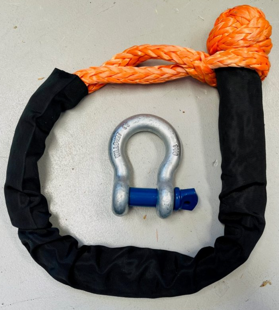 60,000Kg Soft Shackle: Lightweight and Strong Fastening Solution | Reliable Towing Equipment