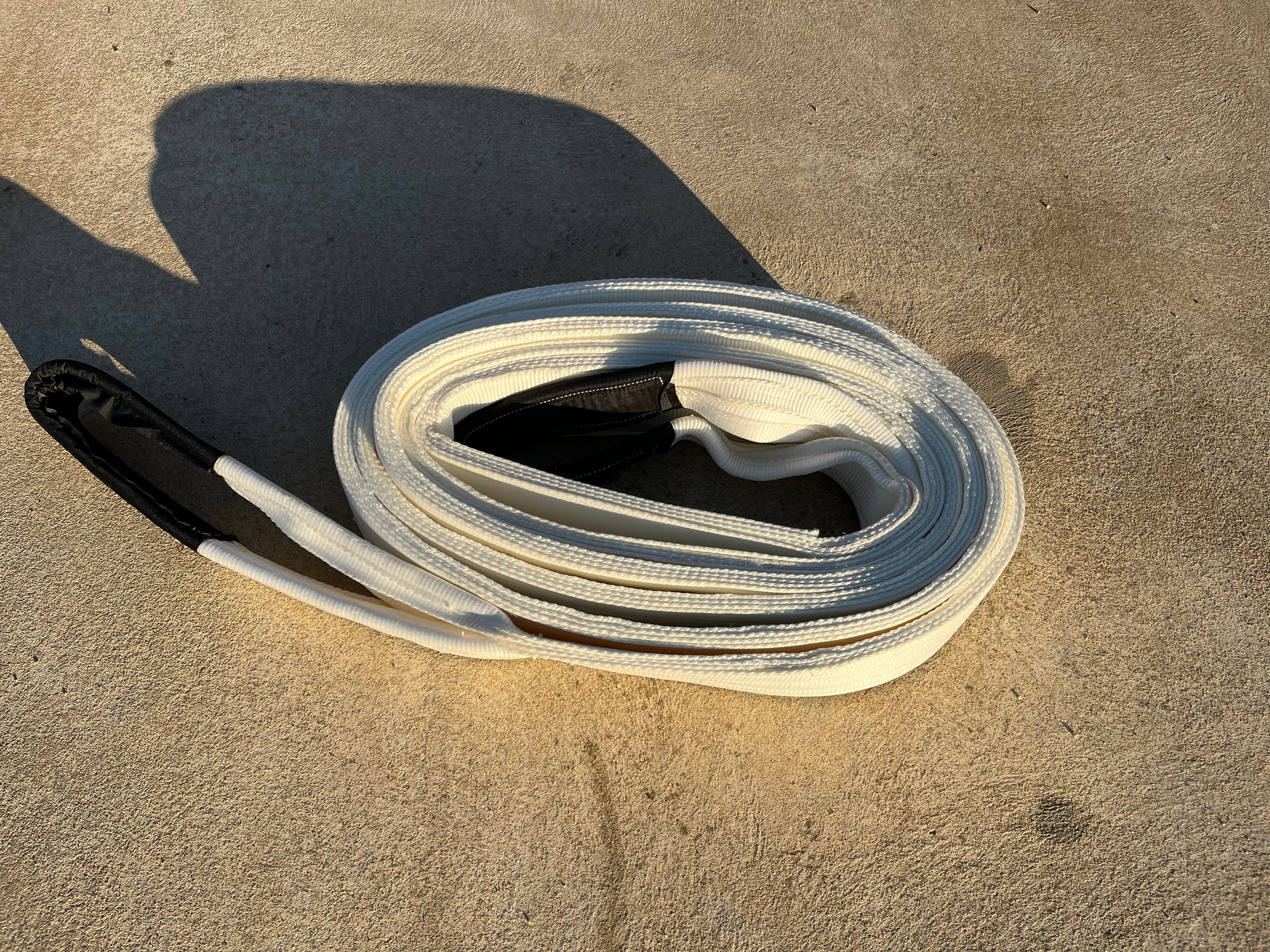 100,000Kg/100 Tonne by 9 Metre Snatch Strap, Code; SN100T9Mt + 100,000Kg/100 Tonne by 20Metre Snatch Strap, Code; SN100T20Mt + 100,000Kg/100 Tonne by 17.5 Metre Snatch Strap, Code; SN100T17.5Mt + 100,000Kg/100 Tonne by 15 Metre Snatch Strap, Code; SN100T1